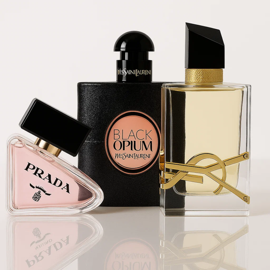 Set aus 3 Damenparfums – Prada Paradoxe, Yves Saint Laurent Black Opium, Yves Saint Laurent Libre
