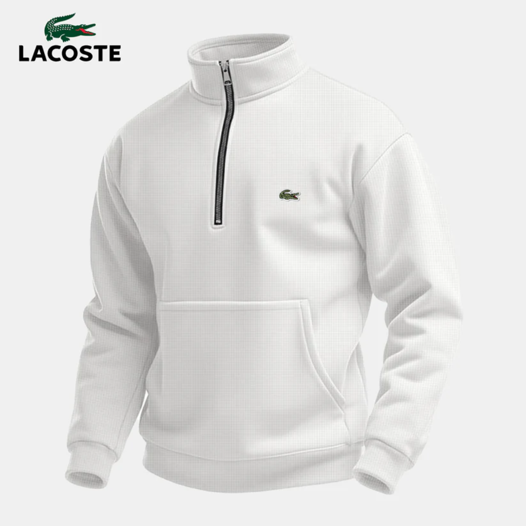 Demi-Zip Sweatshirt Lacoste (LAGERABVERKAUF)