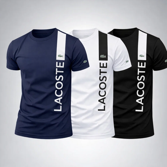 Set 3 Herren T-Shirts Lacoste – Sportlich und Komfortabel