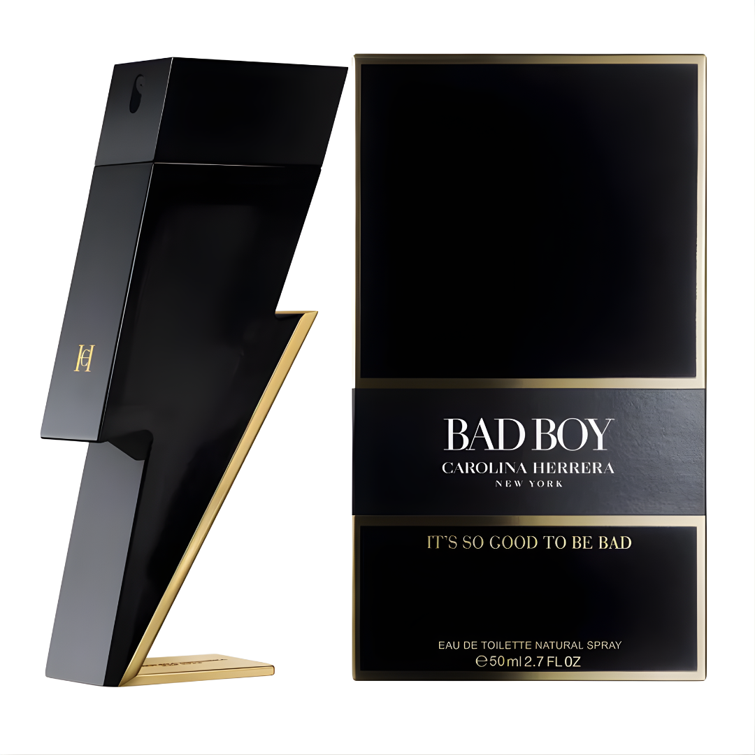 Combo aus 3 Herrenparfums – Bad Boy von Carolina Herrera, 212 VIP Black von Carolina Herrera und Invictus von Paco Rabanne