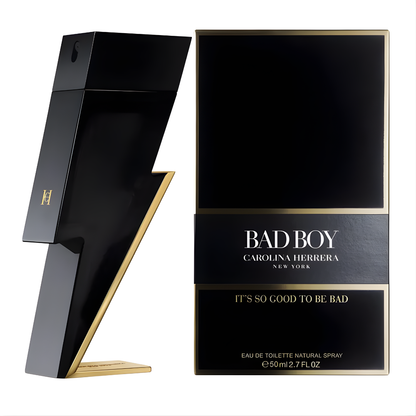 Combo aus 3 Herrenparfums – Bad Boy von Carolina Herrera, 212 VIP Black von Carolina Herrera und Invictus von Paco Rabanne