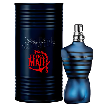 Combo aus 3 Herrenparfums – Dylan Blue von Versace, Phantom von Paco Rabanne und Ultra Male von Jean Paul Gaultier
