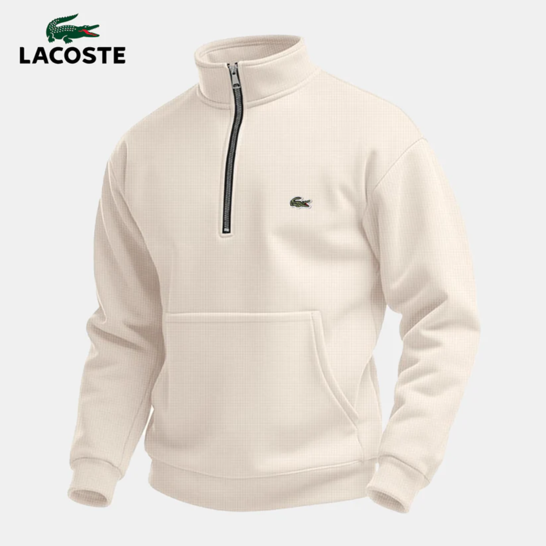 Demi-Zip Sweatshirt Lacoste (LAGERABVERKAUF)