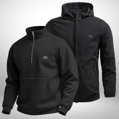 Set Lacoste – 1 Pullover & 1 Winterjacke für Komfort und Stil
