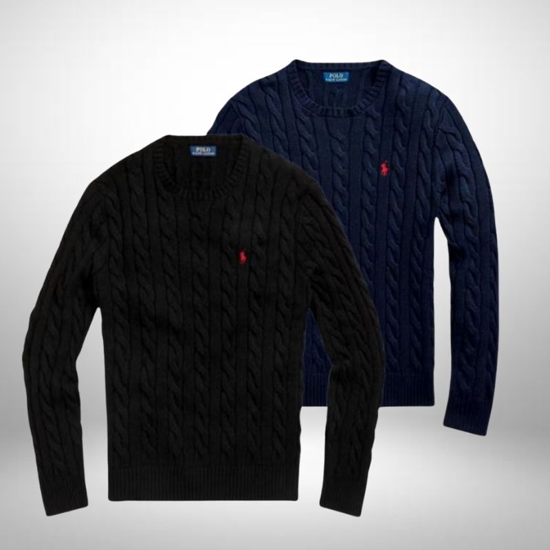 Set 2 Ralph Lauren Pullover aus Strick – Klassisch und Bequem