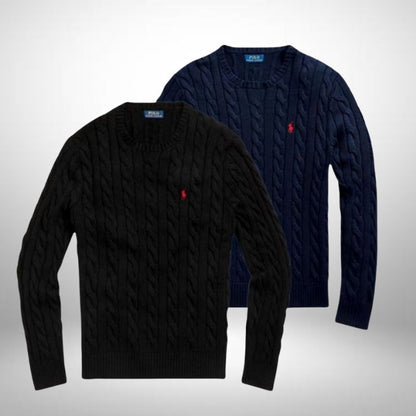 Set 2 Ralph Lauren Pullover aus Strick – Klassisch und Bequem