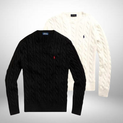 Set 2 Ralph Lauren Pullover aus Strick – Klassisch und Bequem