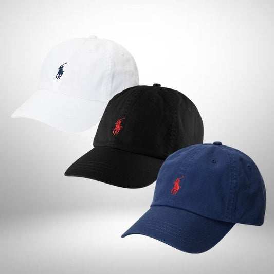 Set 3 Ralph Lauren Caps – Sportlich und Stilvoll