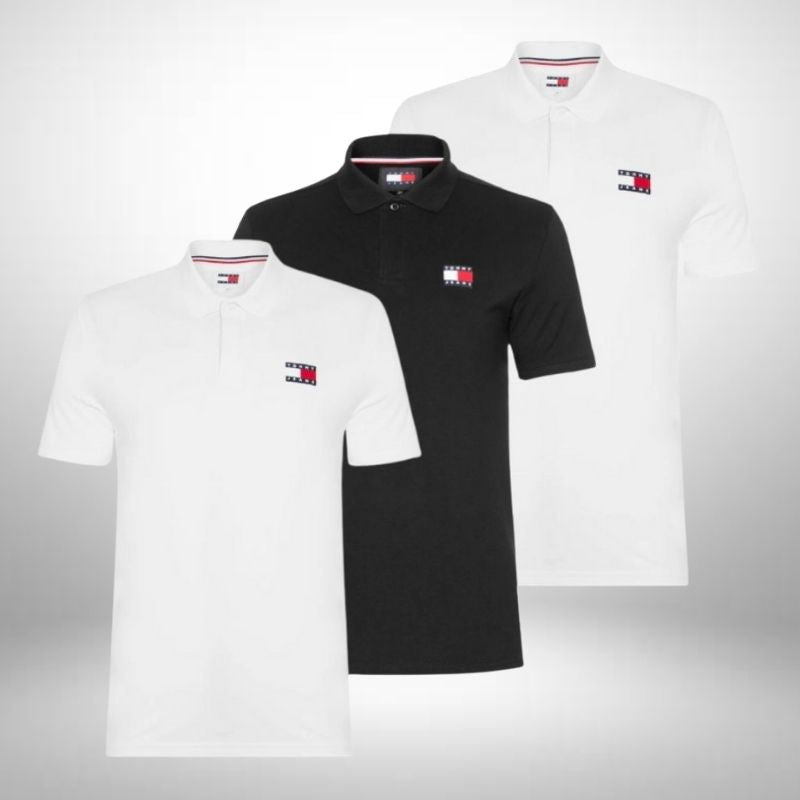 Set 3 Poloshirts Tommy Hilfiger – Klassisch und Komfortabel