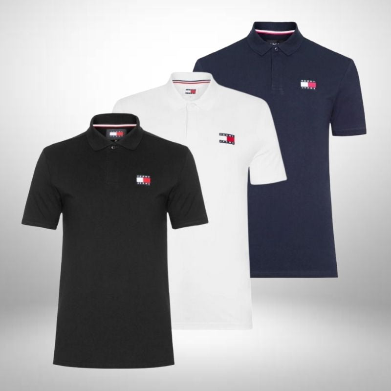 Set 3 Poloshirts Tommy Hilfiger – Klassisch und Komfortabel