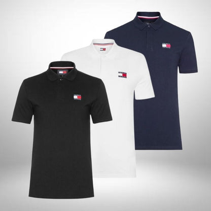 Set 3 Poloshirts Tommy Hilfiger – Klassisch und Komfortabel