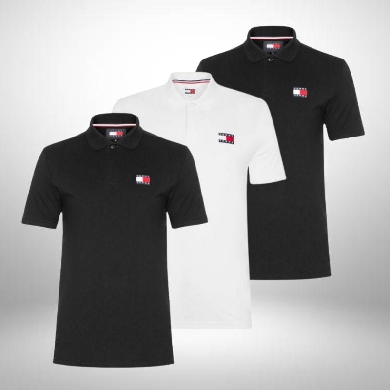 Set 3 Poloshirts Tommy Hilfiger – Klassisch und Komfortabel
