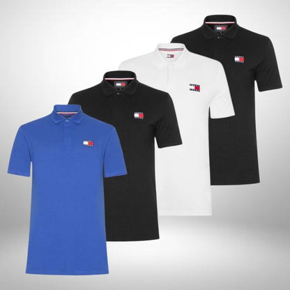 Set 4 Poloshirts Tommy Hilfiger – Klassisch und Komfortabel