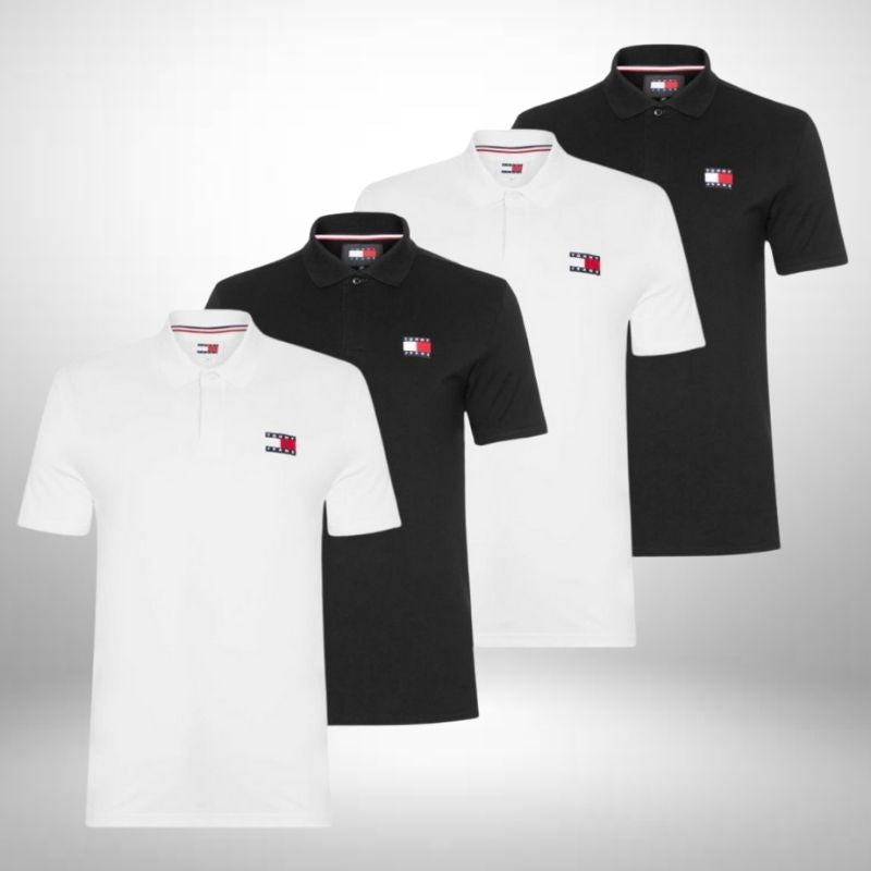 Set 4 Poloshirts Tommy Hilfiger – Klassisch und Komfortabel