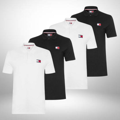 Set 4 Poloshirts Tommy Hilfiger – Klassisch und Komfortabel