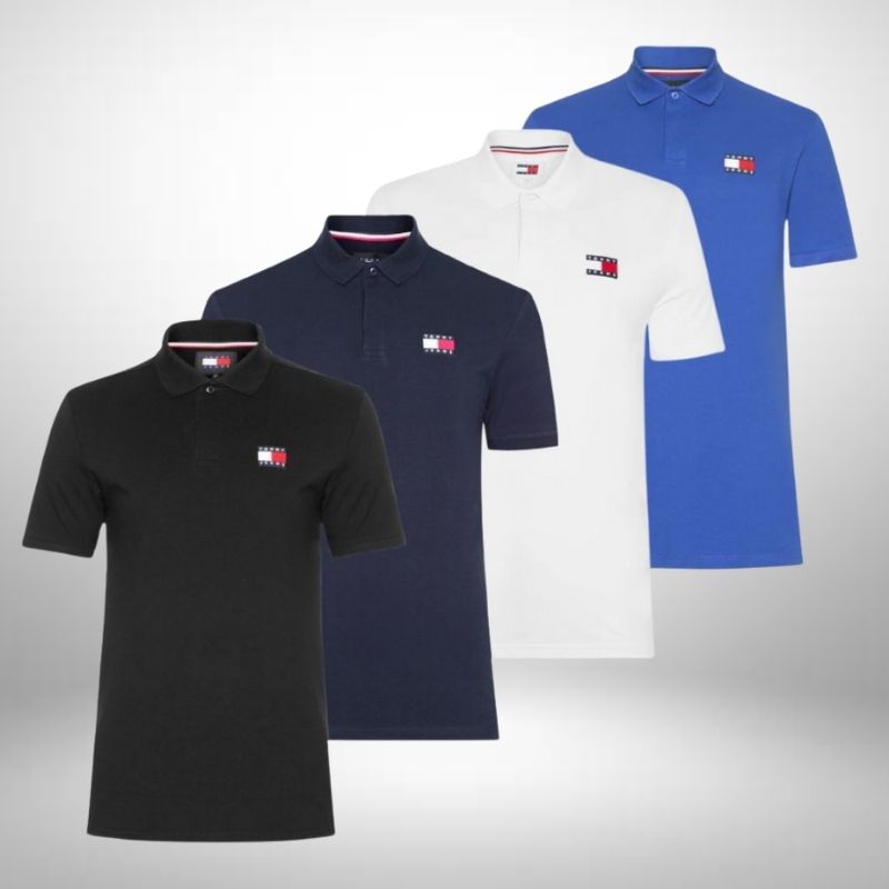Set 4 Poloshirts Tommy Hilfiger – Klassisch und Komfortabel
