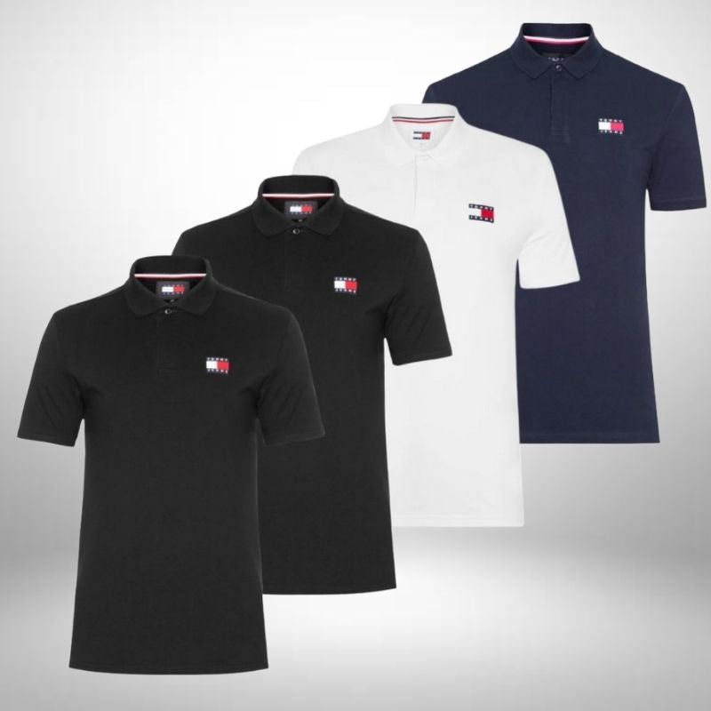 Set 4 Poloshirts Tommy Hilfiger – Klassisch und Komfortabel